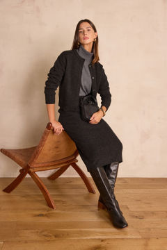 Picture of CALINE STRAIGHT SKIRT IN 100% WOOL